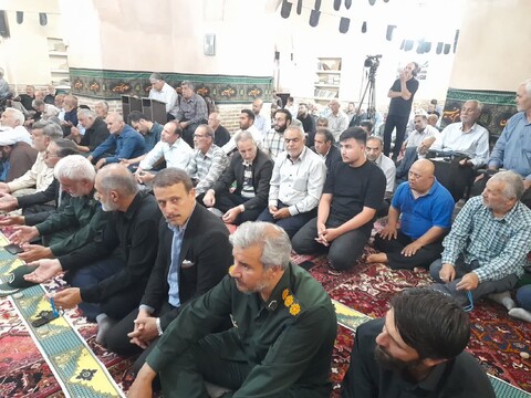 تصاویر/ اقامه نمازجمعه در شبستر