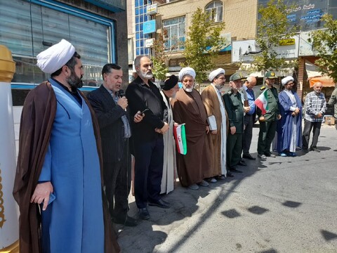 تصاویر/ راهپیمایی مردم غیور و ولایت مدار شبستر در حمایت از مردم غزه