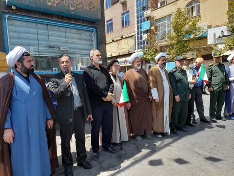 تصاویر/ راهپیمایی مردم غیور و ولایت مدار شبستر در حمایت از مردم غزه