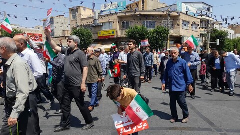 تصاویر/ راهپیمایی مردم غیور و ولایت مدار شبستر در حمایت از مردم غزه