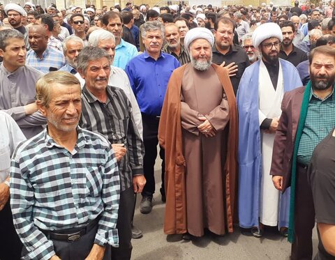 عکس/ حضور پرشور مردم آران وبیدگل در راهپیمایی جمعه خشم