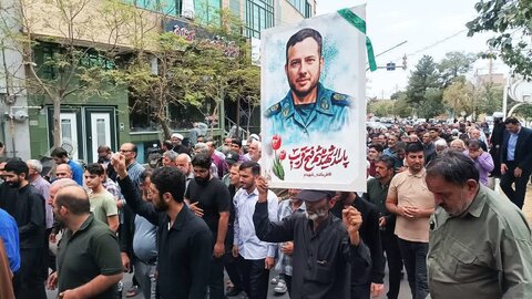 عکس/ حضور پرشور مردم آران وبیدگل در راهپیمایی جمعه خشم