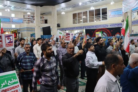 تصاویر/ تجمع مردم عالیشهر در جمعه خشم و نصر