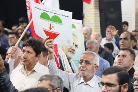 تصاویر/ تجمع مردم عالیشهر در جمعه خشم و نصر