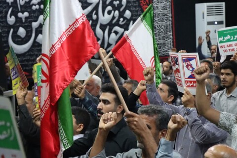 تصاویر/ تجمع مردم عالیشهر در جمعه خشم و نصر