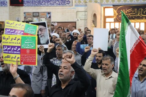 تصاویر/ تجمع مردم عالیشهر در جمعه خشم و نصر