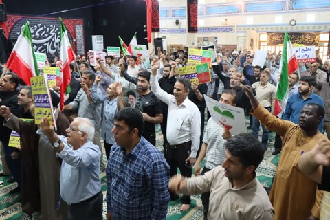 تصاویر/ تجمع مردم عالیشهر در جمعه خشم و نصر