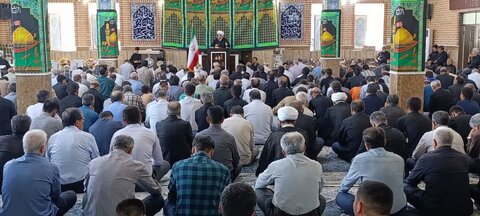 تصاویر/ اقامه نماز جمعه نقده