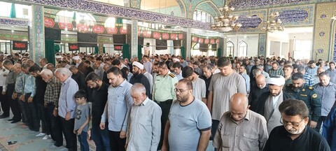تصاویر/ اقامه نمازجمعه در میانه