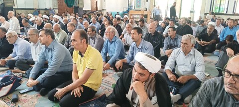 تصاویر/ اقامه نمازجمعه در میانه