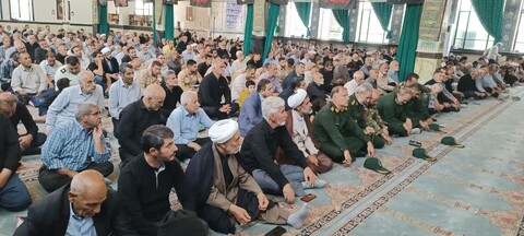 تصاویر/ اقامه نمازجمعه در میانه