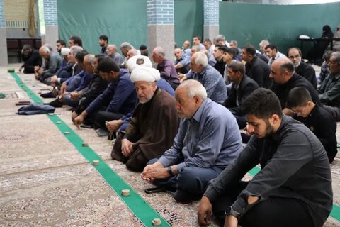 تصاویر/ آیین عبادی سیاسی نماز جمعه نوشین شهر