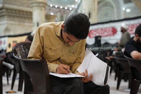 تصاویر برگزاری آزمون ورودی حوزه علمیه استان تهران
