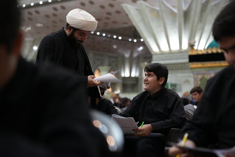 تصاویر برگزاری آزمون ورودی حوزه علمیه استان تهران