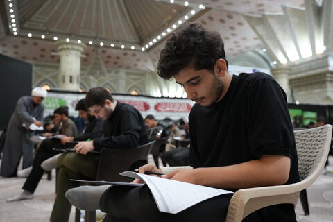 تصاویر برگزاری آزمون ورودی حوزه علمیه استان تهران