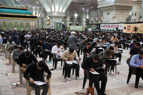 تصاویر برگزاری آزمون ورودی حوزه علمیه استان تهران