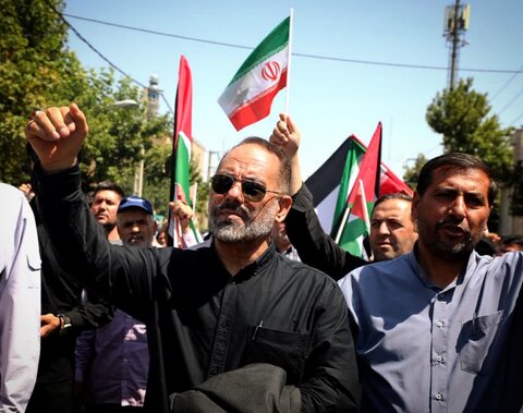 تصاویر/ راهپیمایی مردم ارومیه در محکومیت جنایات رژیم صهیونیستی