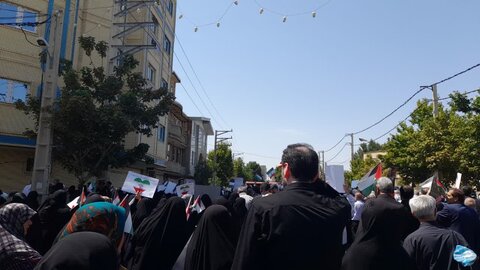 تصاویر/ راهپیمایی مردم ارومیه در محکومیت جنایات رژیم صهیونیستی