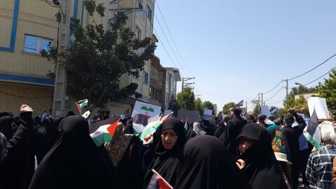 تصاویر/ راهپیمایی مردم ارومیه در محکومیت جنایات رژیم صهیونیستی