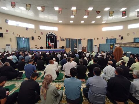 تصاویر/ برگزاری آیین عبادی سیاسی نمازجمعه امروز شهر عسلویه