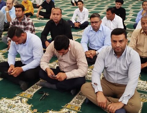 تصاویر/ برگزاری آیین عبادی سیاسی نمازجمعه امروز شهر عسلویه