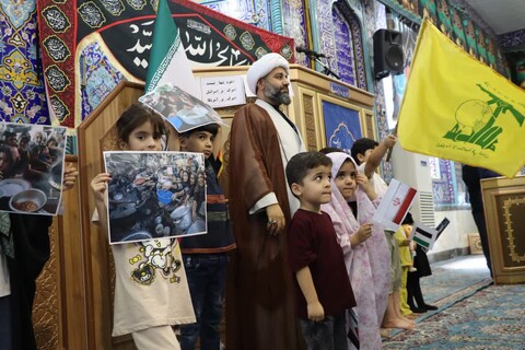 نماز جمعه خارگ به روایت تصویر