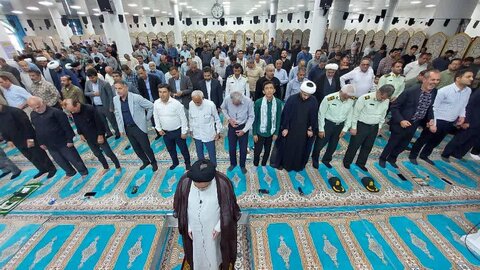 نمازجمعه شهر جم به روایت تصویر