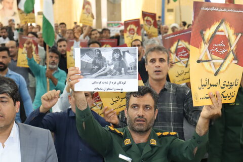 تصاویر/ حمایت مردم دیر از ملت مظلوم غزه