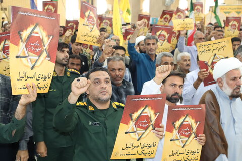 تصاویر/ حمایت مردم دیر از ملت مظلوم غزه