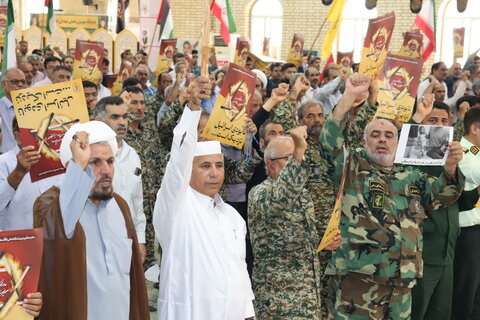 تصاویر/ حمایت مردم دیر از ملت مظلوم غزه