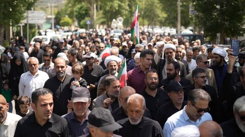 تصاویر راهپیمایی جمعه خشم و نصر در خرم آباد