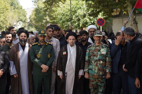 تصاویر راهپیمایی جمعه خشم و نصر در خرم آباد