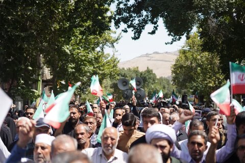 تصاویر راهپیمایی جمعه خشم و نصر در خرم آباد