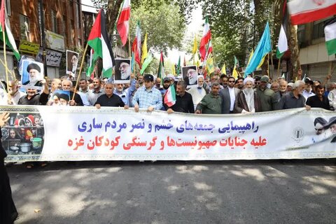 تصاویر مربوط به نماز جمعه ساری و راهپیمایی جمعه خشم و نصر