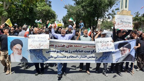 راهپیمایی جمعه های خشم و نصر در شهرکرد