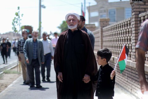 تصاویر| راهپیمایی خشم و نصر در بیرجند