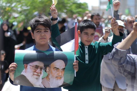 تصاویر| راهپیمایی خشم و نصر در بیرجند