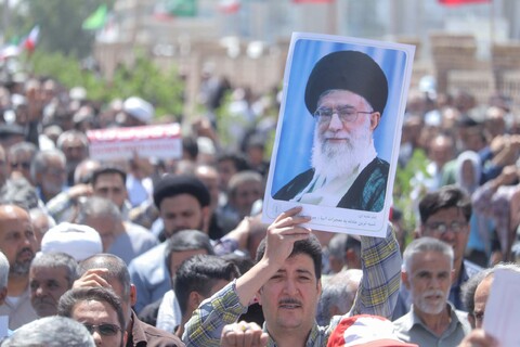 تصاویر| راهپیمایی خشم و نصر در بیرجند