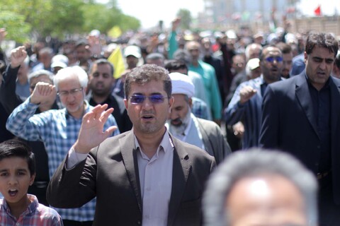 تصاویر| راهپیمایی خشم و نصر در بیرجند