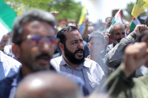 تصاویر| راهپیمایی خشم و نصر در بیرجند