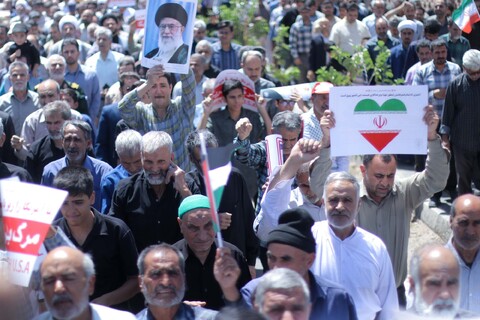 تصاویر| راهپیمایی خشم و نصر در بیرجند