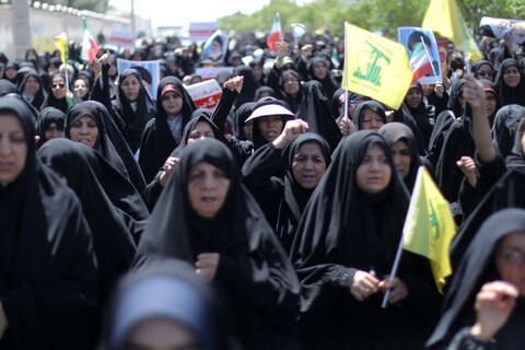 تصاویر| راهپیمایی خشم و نصر در بیرجند