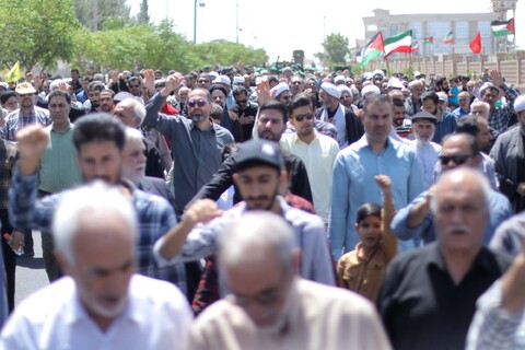 تصاویر| راهپیمایی خشم و نصر در بیرجند