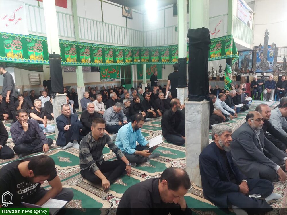 تصاویر/ مراسم بزرگداشت چهلمین شهادت محمد غفاری و شهدای تجاوز رژیم صهیونیستی در خرمدره