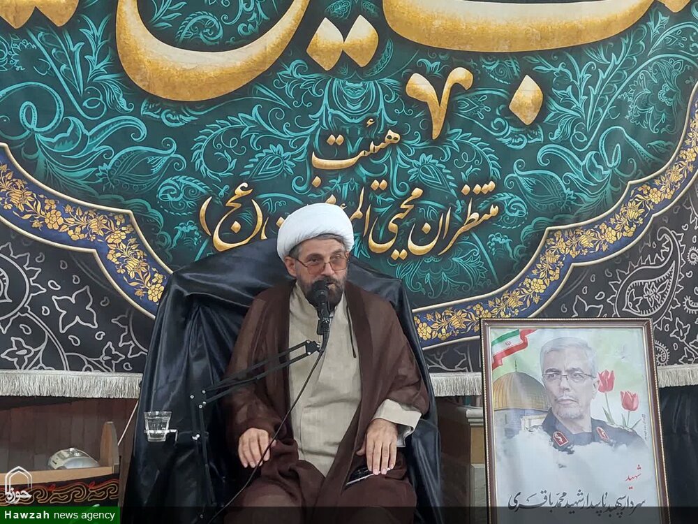 تصاویر/ مراسم چهلمین روز شهادت محمد غفاری و شهدای تجاوز رژیم صهیونیستی در خرمدره