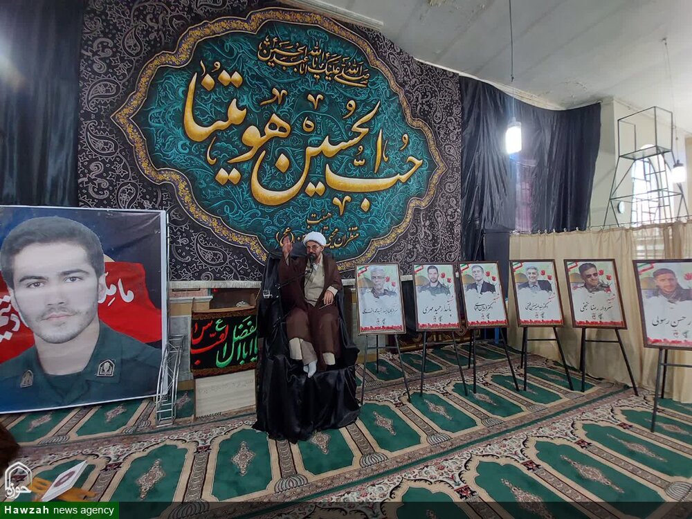 تصاویر/ مراسم بزرگداشت چهلمین شهادت محمد غفاری و شهدای تجاوز رژیم صهیونیستی در خرمدره