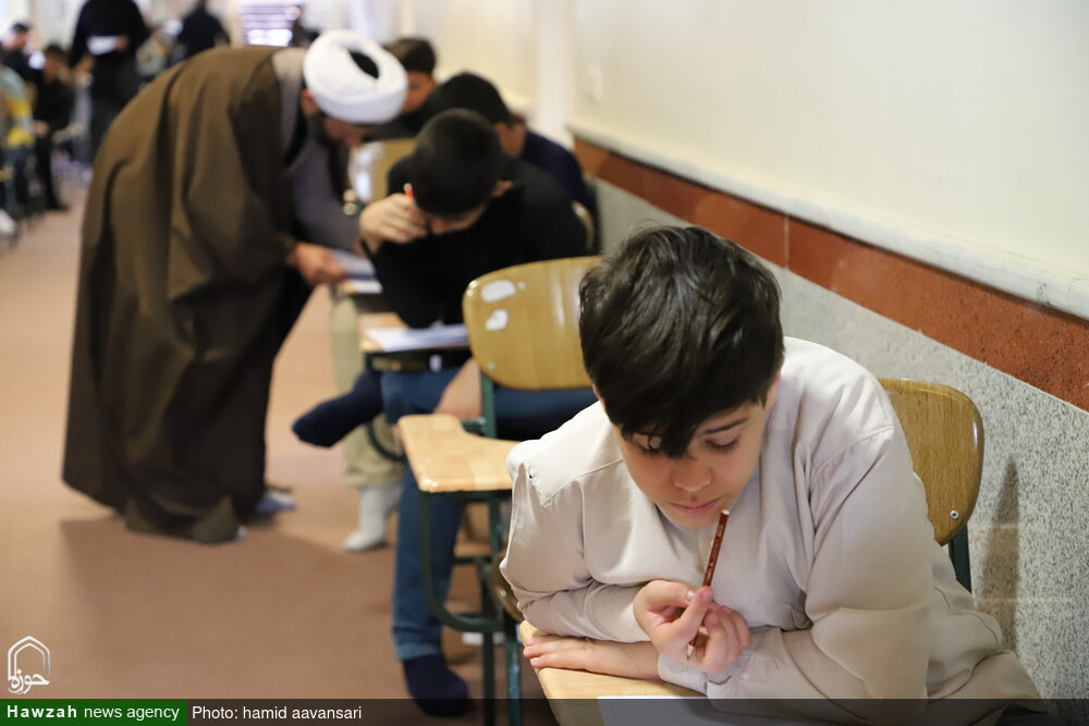 فیلم | آزمون ورودی حوزه‌ علمیه در آذربایجان شرقی