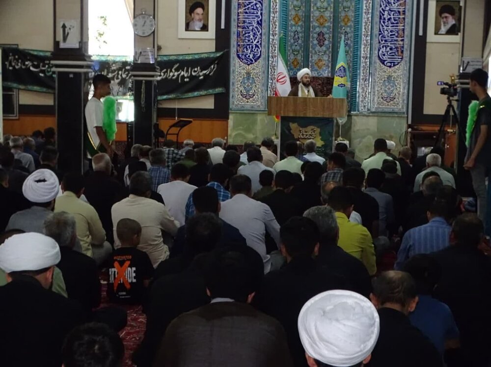 تصاویر/ اقامه نماز جمعه امروز شهرستان چهاربرج