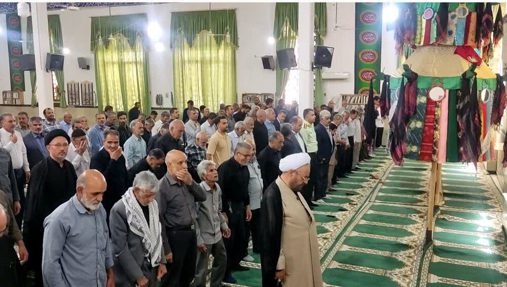 تصاویر/ نماز جمعه شهر بهرمان