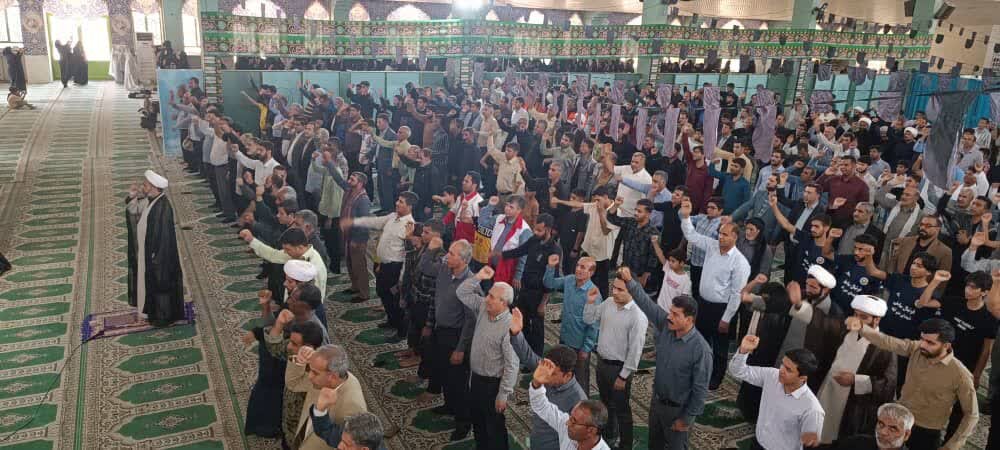 تصاویر نماز جمعه عنبرآباد